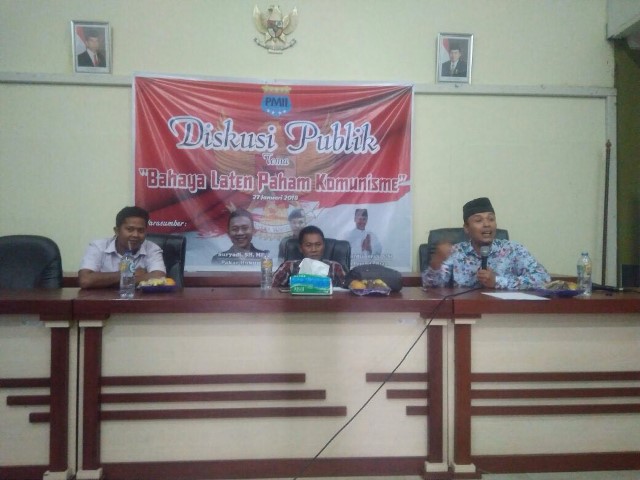 Cegah Bahaya Laten Paham Komunis di Riau, PMII Gelar Diskusi Publik 