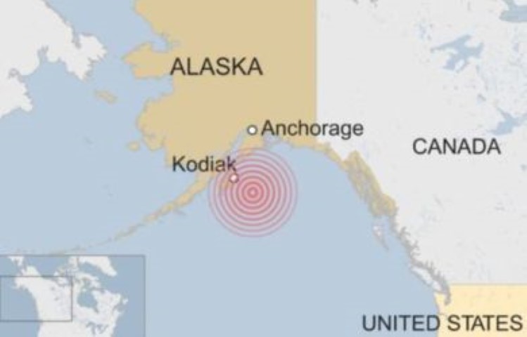 Selain Indonesia, Alaska Diguncang Gempa 7,9 SR, Berpotensi Tsunami