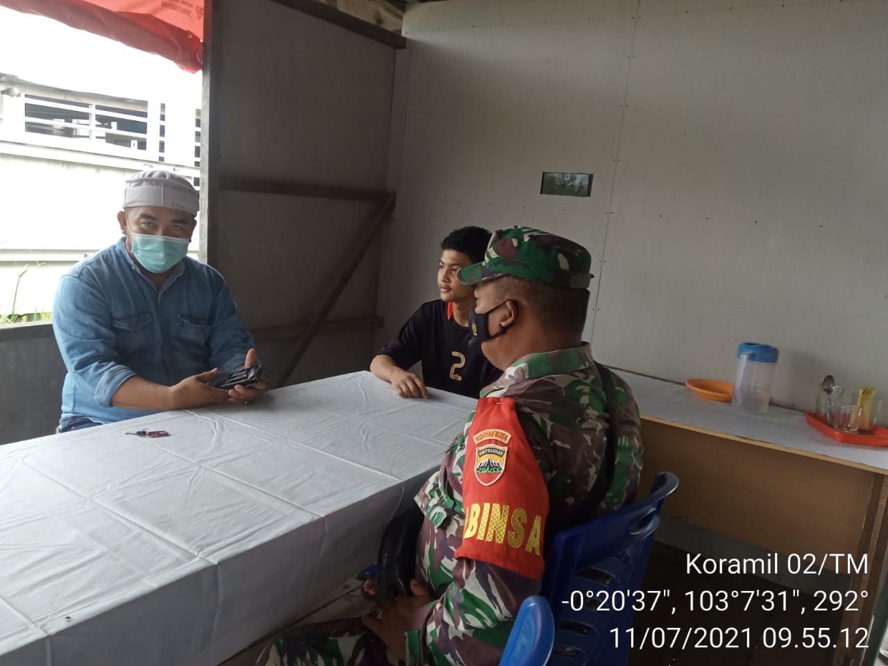 Komsos, Kopka Yuli Hendra Rutin Himbau Warga Patuhi Protkes