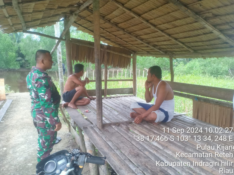 Koramil 07/Reteh Ajak Masyarakat Untuk Ciptakan Pilkada Damai