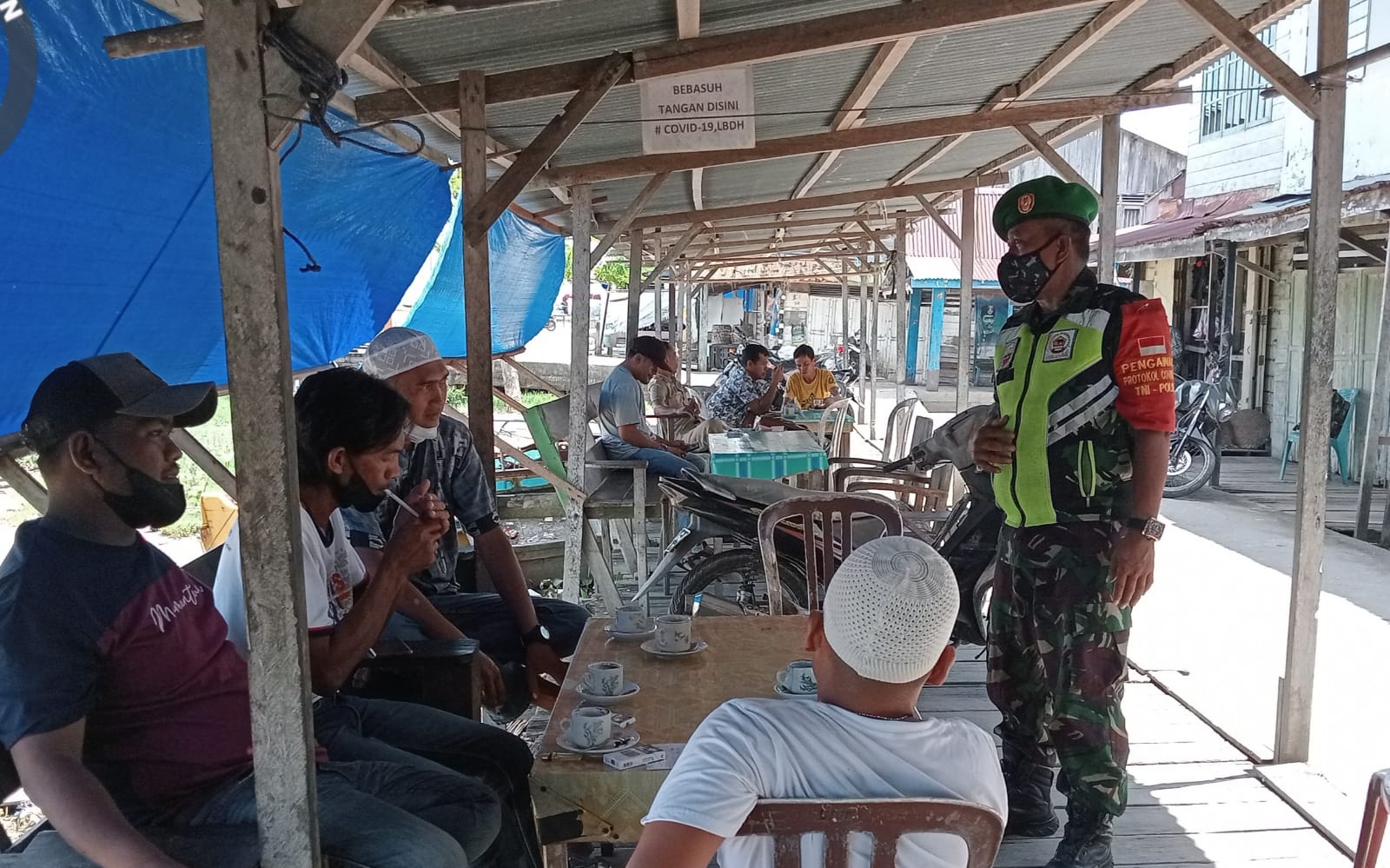 Himbauan Terkait Tidak Boleh Membuka Lahan Sembarangan Oleh Babinsa Koramil 04/Kuindra