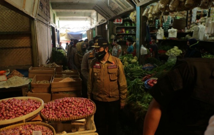 Gubernur Riau Tinjau Mall Bagan Batu dan Pasar Tradisional Pajak Lama
