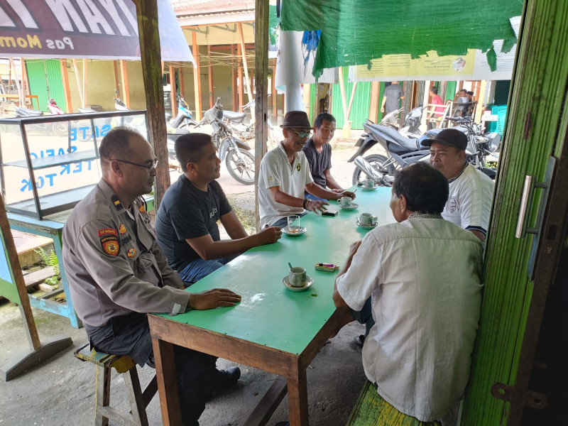 Kanit Samapta Polsek GAS, Ajak Masyarakat Wujudkan  Pilkada Serentak yang Sejuk