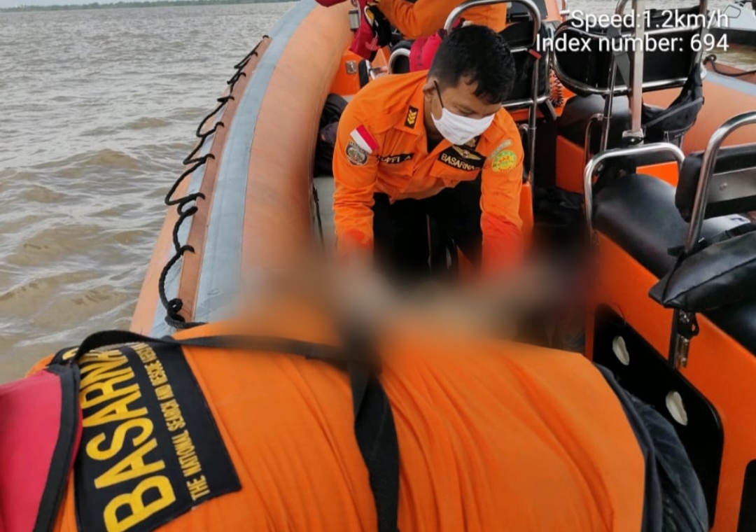 Korban Tenggelam di Sungai Jepun Inhil Akhirnya Berhasil Ditemukan