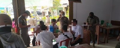 2 Orang ASN dan 10 Non ASN Terjaring Razia Tim Penegakkan Disiplin Satpol PP Inhil