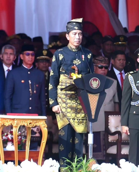 Jokowi Inspektur Upacara Peringatan Hari Lahir Pancasila di Dumai