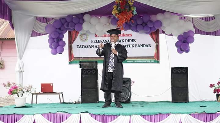 Plt Wali Kota Tanjungbalai Hadiri Pelepasan PAUD/RA dan Resmikan Sekolah Baru MIIT Al-Barokah