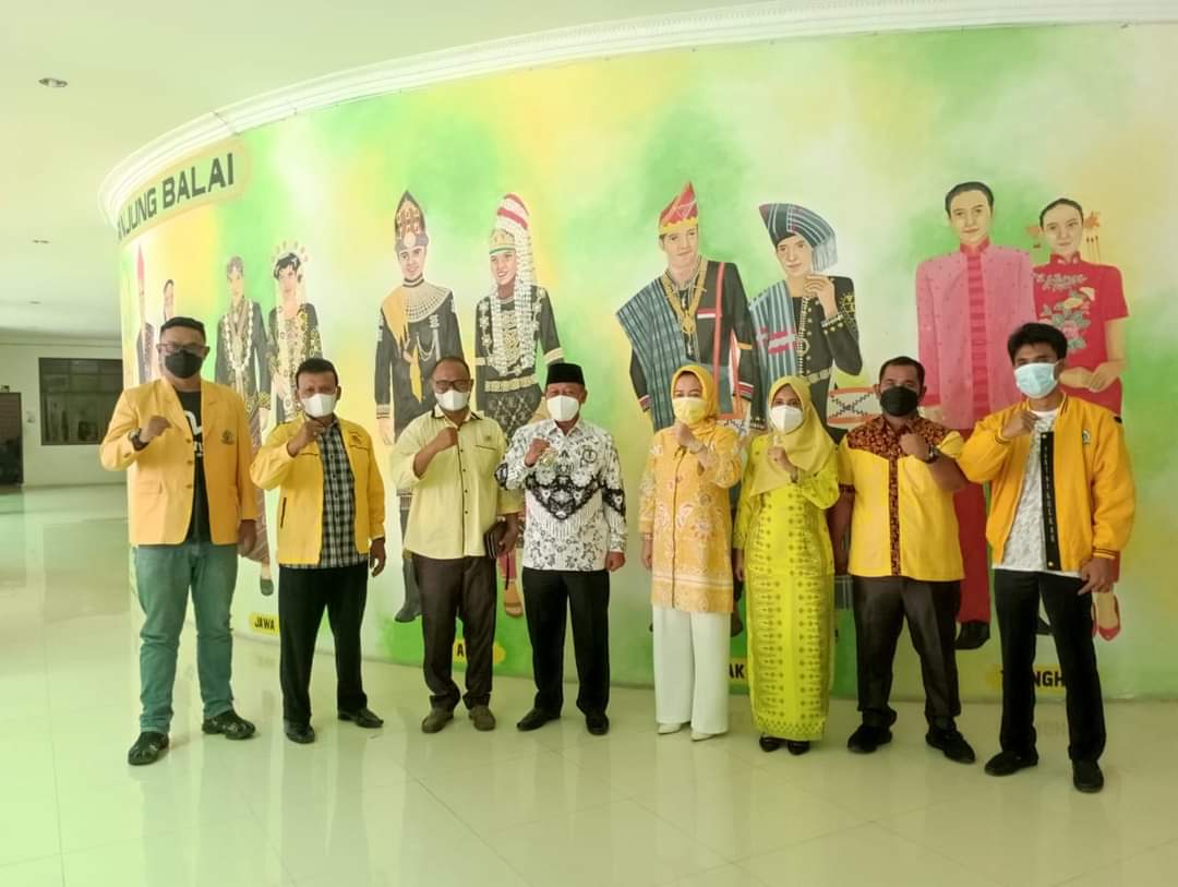 Plt Wali Kota Waris Thalib Terima Audiensi DPD Partai Golkar Tanjungbalai