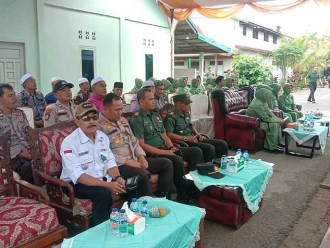 Wakili Dandim, Pasi Ops Kodim 0314/Inhil Resmikan Bangunan Rumah Dinas Koramil 03/Tpl