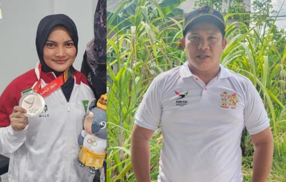 PON XXI Aceh: Atlet PABERSI Inhil Raih Medali Perak di Kelas 47 Kg Putri PON XXI Aceh: Atlet PABERSI Inhil Raih Medali Perak di Kelas 47 Kg Putri