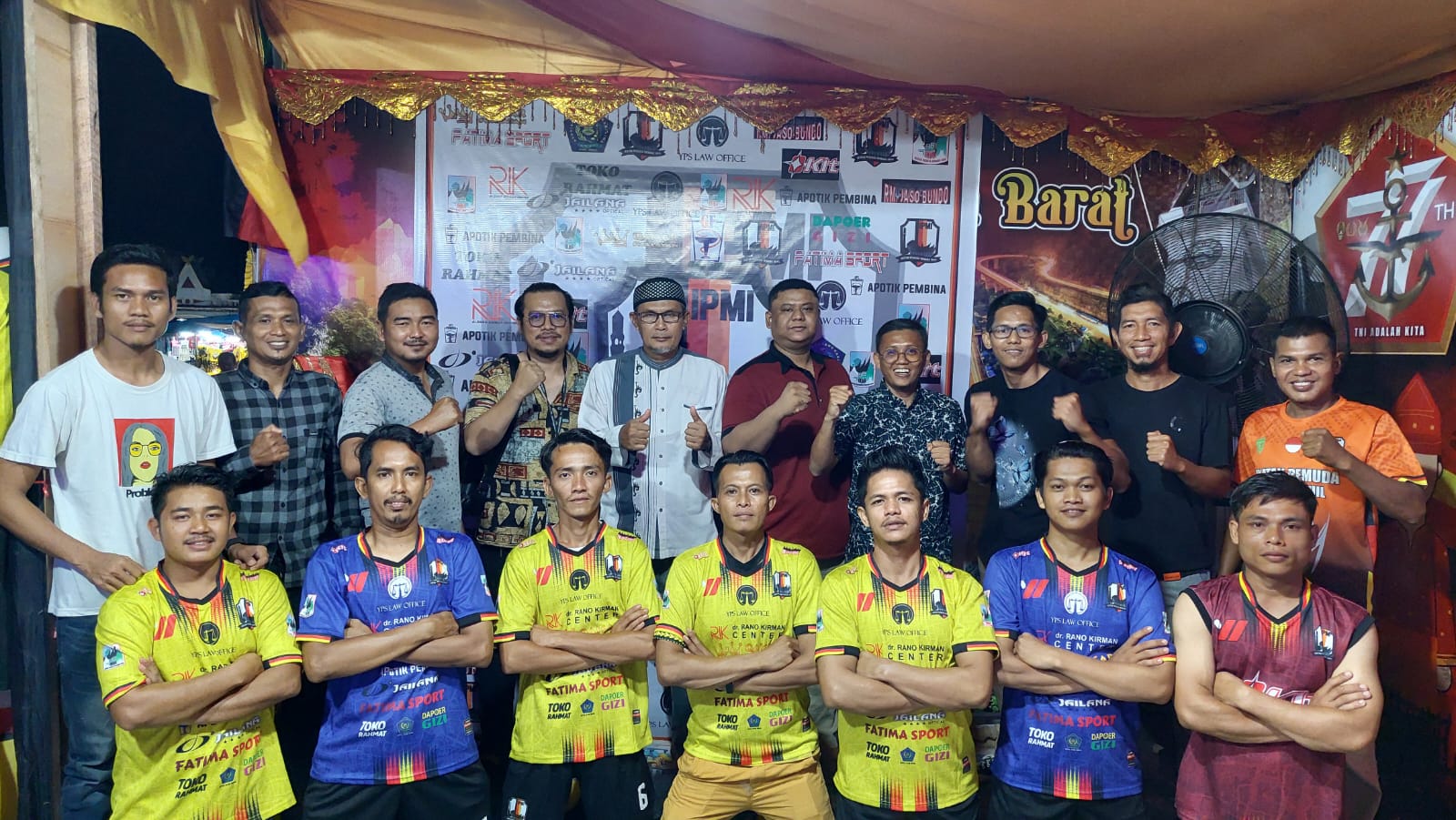Launching Jersey Utama dan Jersey Warming Up Oleh Tim Sepakbola IPMI FC Launching Jersey Utama dan Jersey Warming Up Oleh Tim Sepakbola IPMI FC