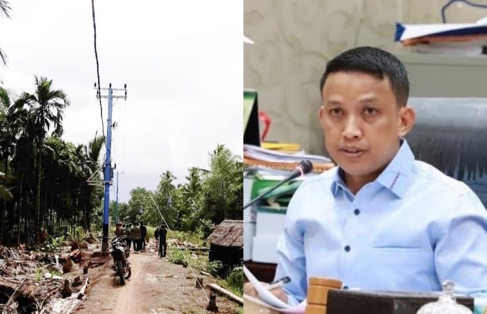 Masyarakat Inhil Ucapkan Terimakasih Kepada H Dani M Nursalam Masukkan Pokir Listrik ke Desa-Desa