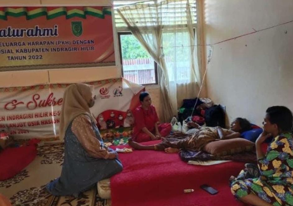 Kembali Lakukan Kunjungan Kepada Pasien Oleh Dinas Sosial Kabupaten Inhil