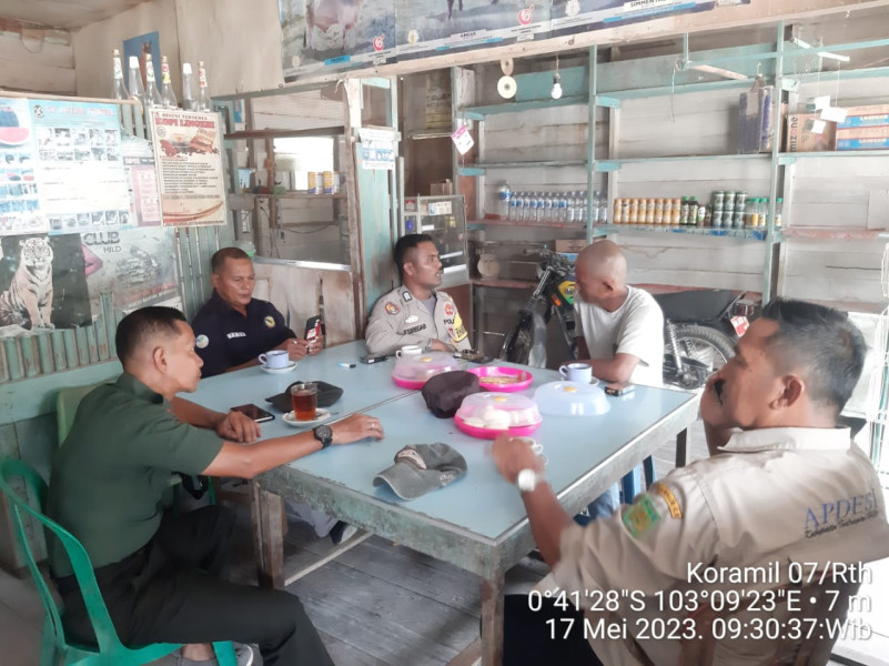 Serda Ramli Jalin Silaturahmi Sekaligus Mensosialisasikan Bahaya Narkoba dan Karhutla