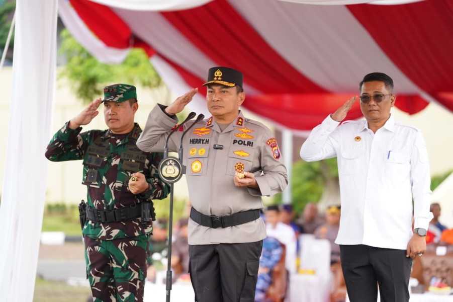 Polda Riau Gelar Apel Siaga Bencana, Pastikan Kesiapan Personel dan Sarpras