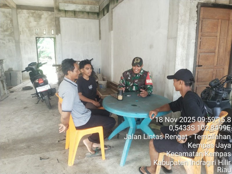 Koptu Jalaludin: Sinergi TNI-Warga Wujudkan Desa Bersih dan Aman