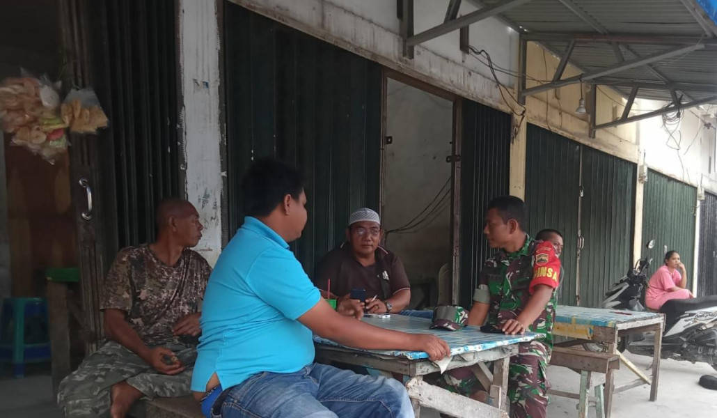 Mewujudkan Keakraban, Babinsa 03/Tpl Komsos Dengan Warga Binaan