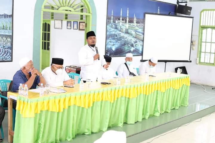 HM Syahrial Melepas 150 Calon Jamaah Haji Untuk Ikuti Bimbingan Manasik Haji 