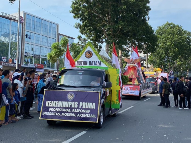 HUT RI Ke-80, Tampilkan Beragam Karya Warga Binaan Berupa Kerajinan Tangan, Lukisan, Hingga Hasil Kebun Rutan Batam