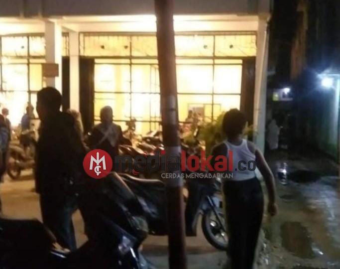 Cafe Janji Jiwa Tembilahan Hampir Terbakar, DPKP Inhil Turunkan Tim