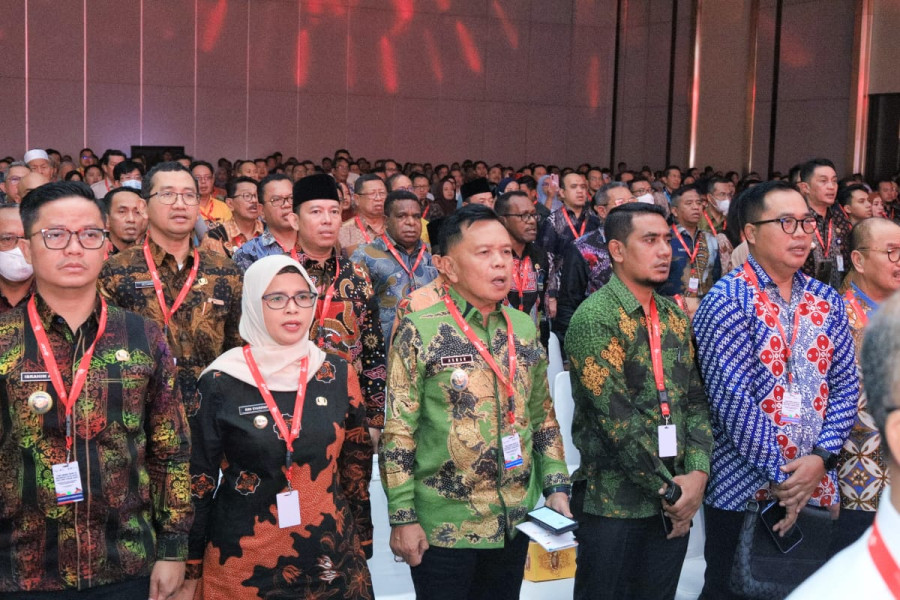 Plt Bupati Asmar Hadiri Temu Bisnis di JIExpo Meranti Peringkat Ketiga di Riau
