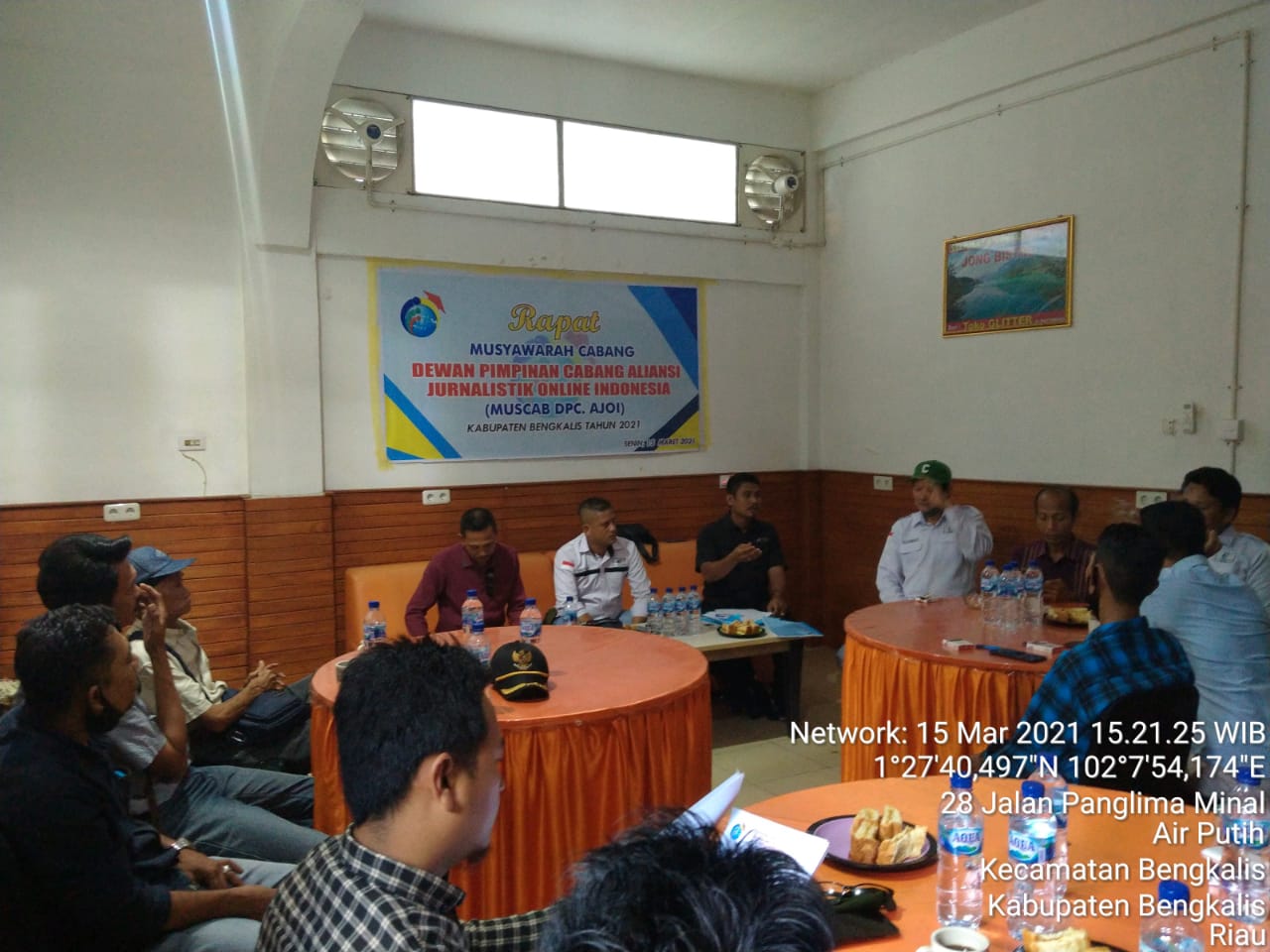 Muscab DPC AJOI Bengkalis, Fadli Terpilih Sebagai Ketua