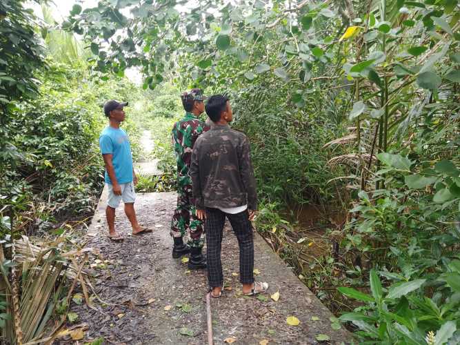 Serda Boby Arisandi Bersam Masyarakat Pantau Lahan dan Hutan di Binaan