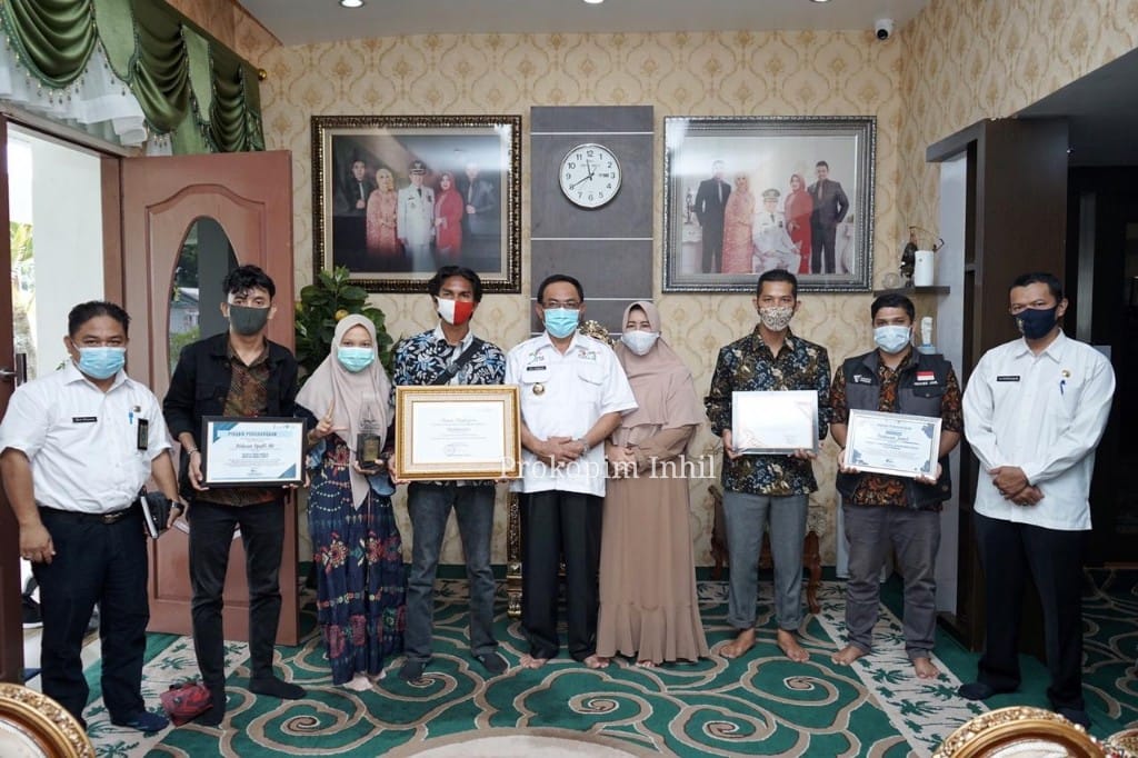 Melalui TMB Hamfara Library, Pemkab Inhil Sabet 4 Penghargaan dari Kemendikbud