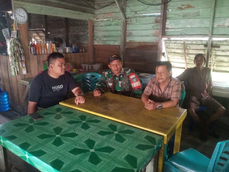 BABINSA KORAMIL 03/TEMPULING LAKSANAKAN GIAT SDM KAMPUNG PANCASILA, PENGUATAN NILAI-NILAI BANGSA BERJALAN LANCAR