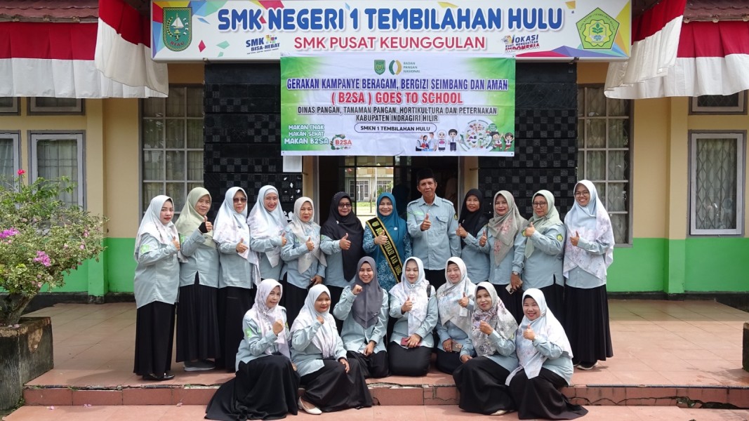 Kampanye B2SA Goes to School di Inhil, Mendorong Konsumsi Pangan Bergizi dan Seimbang