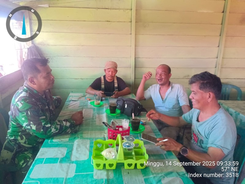 Serka Ng Sipayung: Babinsa Kampung Pancasila, Garda Depan Komunikasi Kebangsaan di Harapan Tani