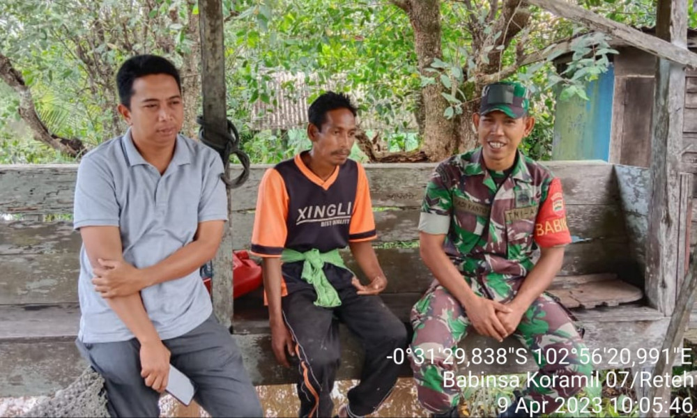 Sertu Yadi Yanto Jalin Silaturahmi Melalui Komsos