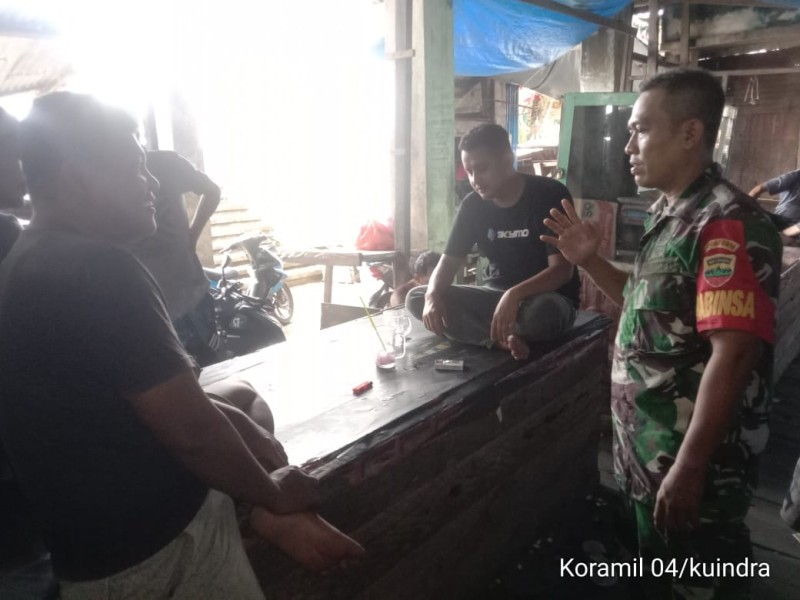 Babinsa Sertu Surachman: Komsos Wujud Kepedulian Babinsa terhadap Masyarakat