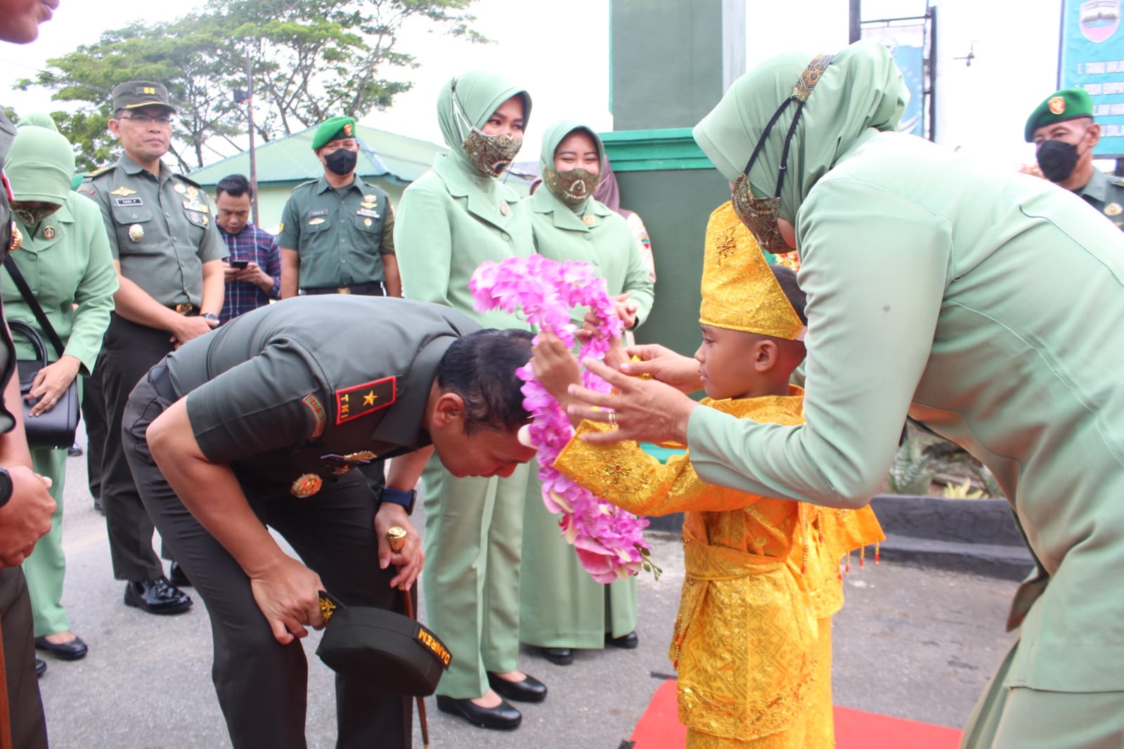 Danrem 031/Wira Bima Kunker ke Kodim 0314/Inhil