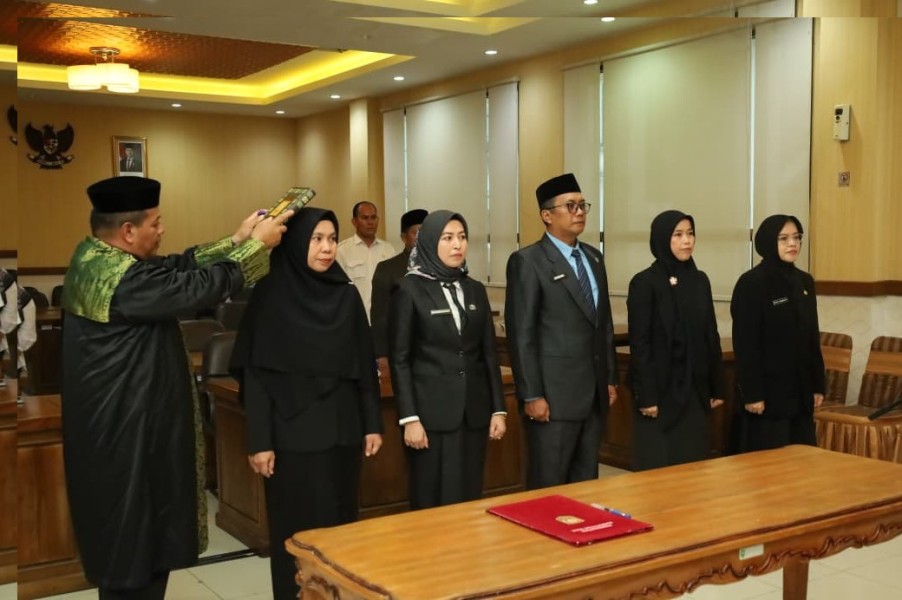 Lima Pejabat Fungsional Resmi Dilantik, Sekda Siak Minta Tingkatkan Kompetensi dan Sinergi