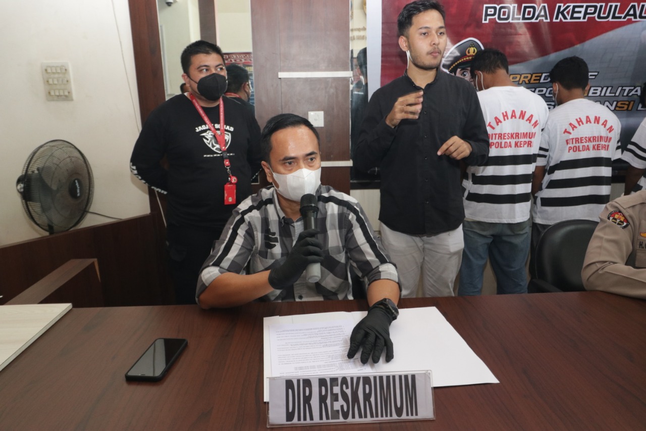 Polisi Tangkap 3 Resedivis Curat dan 2 Penadah di Batam