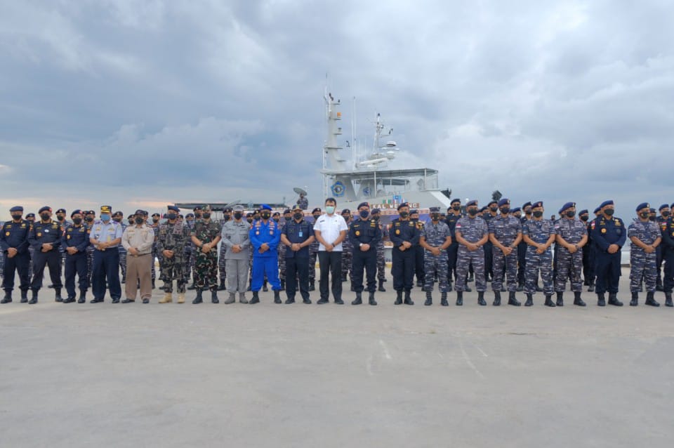 Bea Cukai Batam dan Kepri Gelar Apel Gabungan Bersama Lantamal IV Tanjungpinang