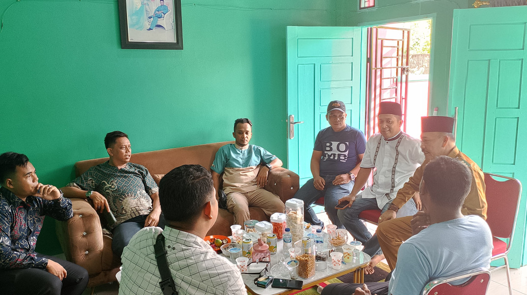 Berbagai Kalangan Masyarakat Antusias Hadiri Halal Bihalal Ketua KNPI Inhil