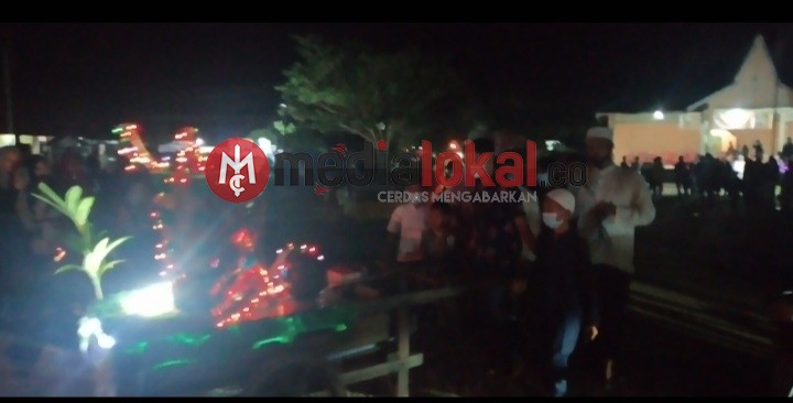 Pawai Takbir Idul Fitri 1443 H di Kecamatan GAS Berlangsung Meriah