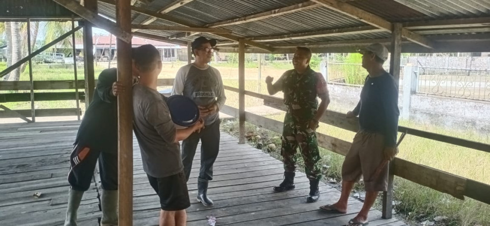 Cerminkan Kepedulian Aparat Teritorial Kepada Masyarakat, Babinsa Koramil 05/GAS Terus Mengetahui Perkembangan Di Wilayah