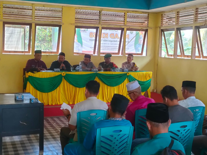 Danramil Ikuti Rapat LPTQ dan Pembentukan Kepengurusan MTQ di Wilayah Binaan