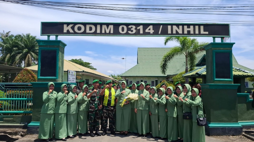 Letkol Arm Wahib Mustofa Fathurahman Jadi Dandim 0314/Inhil yang Baru