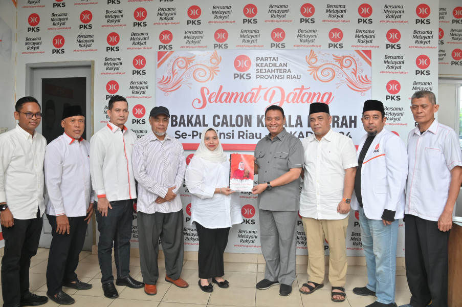 Bupati Kasmarni Penuhi Undangan Silaturahmi Kepengurusan DPW PKS Riau