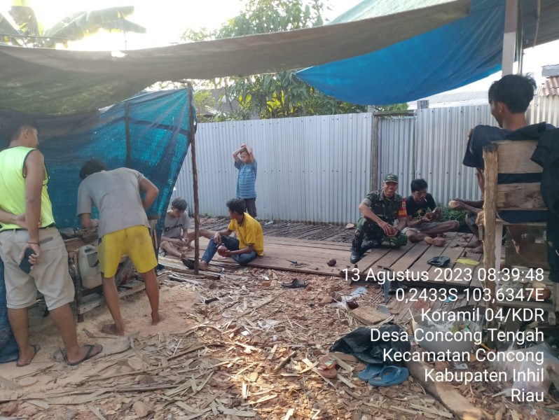 Cara Mendekatkan Diri Dengan Masyarakat Babinsa Menghidupkan Kembali Permainan Tradisional Permainan Gasing