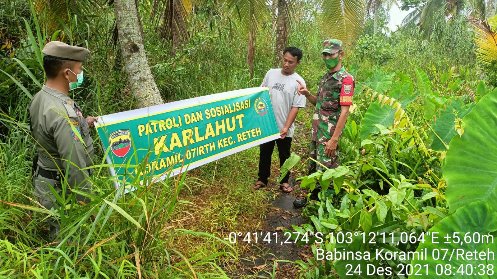 Praka Bobi Arianto Cegah Karhutla