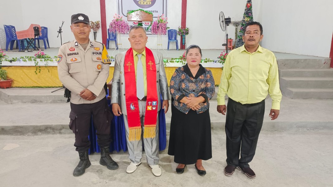 Jemaat Paskah Apresiasi Pengamanan Polsek Kemuning