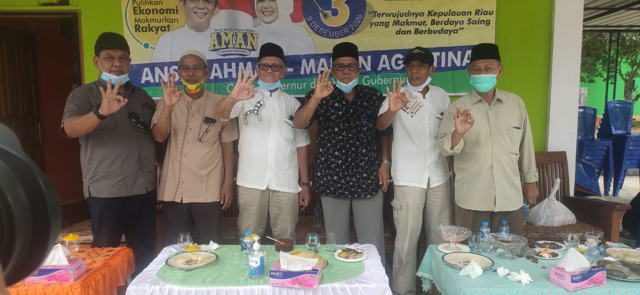 H. Ansar Ahmad Lakukan Kampanye Dialogis di Kampung Bugis Tanjung Uban