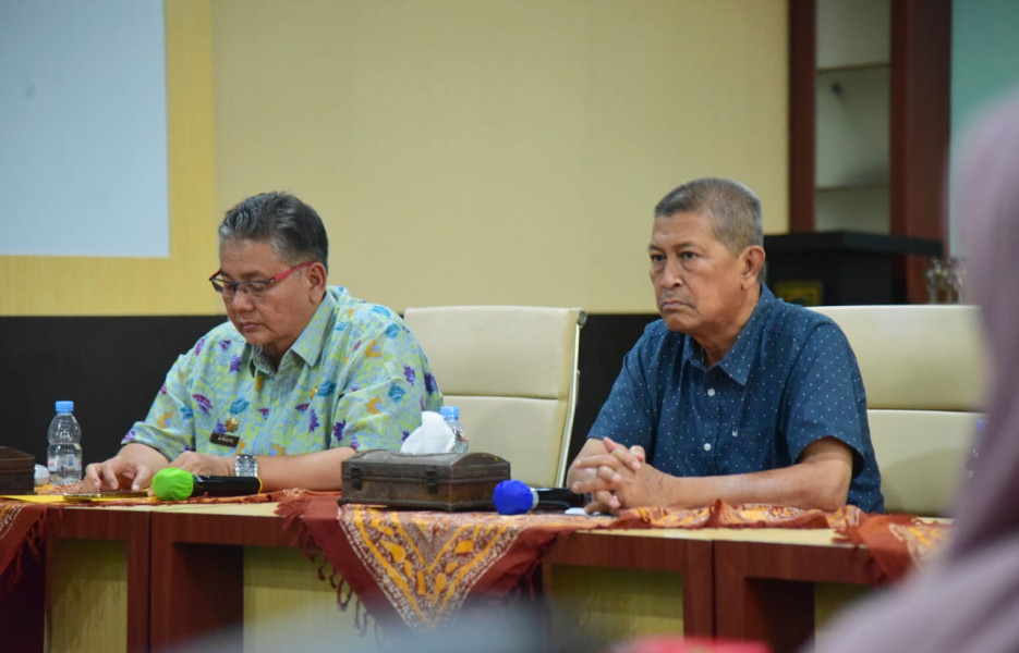 Bahas Stunting, Ketua TPPS Inhil H.Syamsuddin Uti Rapat Bersama BPK RI Perwakilan Provinsi Riau