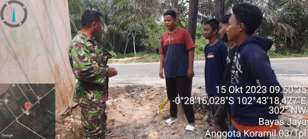 Melalui Komsos, Babinsa Ciptakan Situasi Yang Harmonis Dengan Warga Binaan