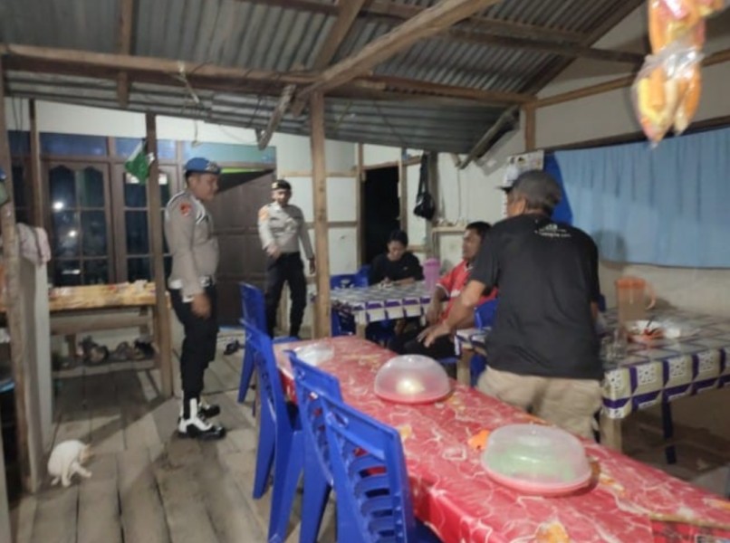 Berikan Rasa Aman Kepada Warga Masyarakat, Polsek Enok Rutin Laksanakan Patroli KRYD